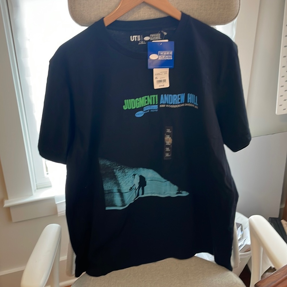 Uniqlo Blue Note Andrew Hill Judgment! Shirt Men’s XL NWT